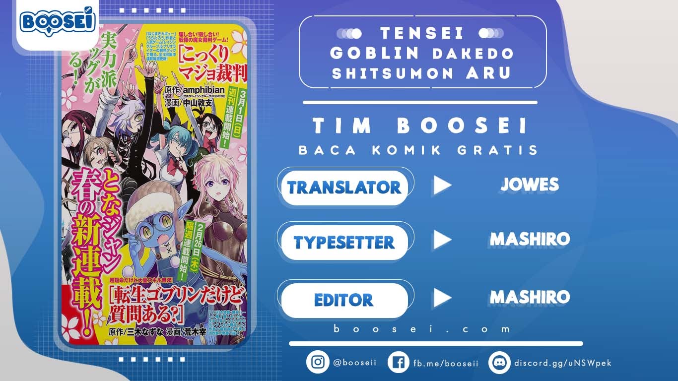 Tensei Goblin da kedo Shitsumon aru? Chapter 10